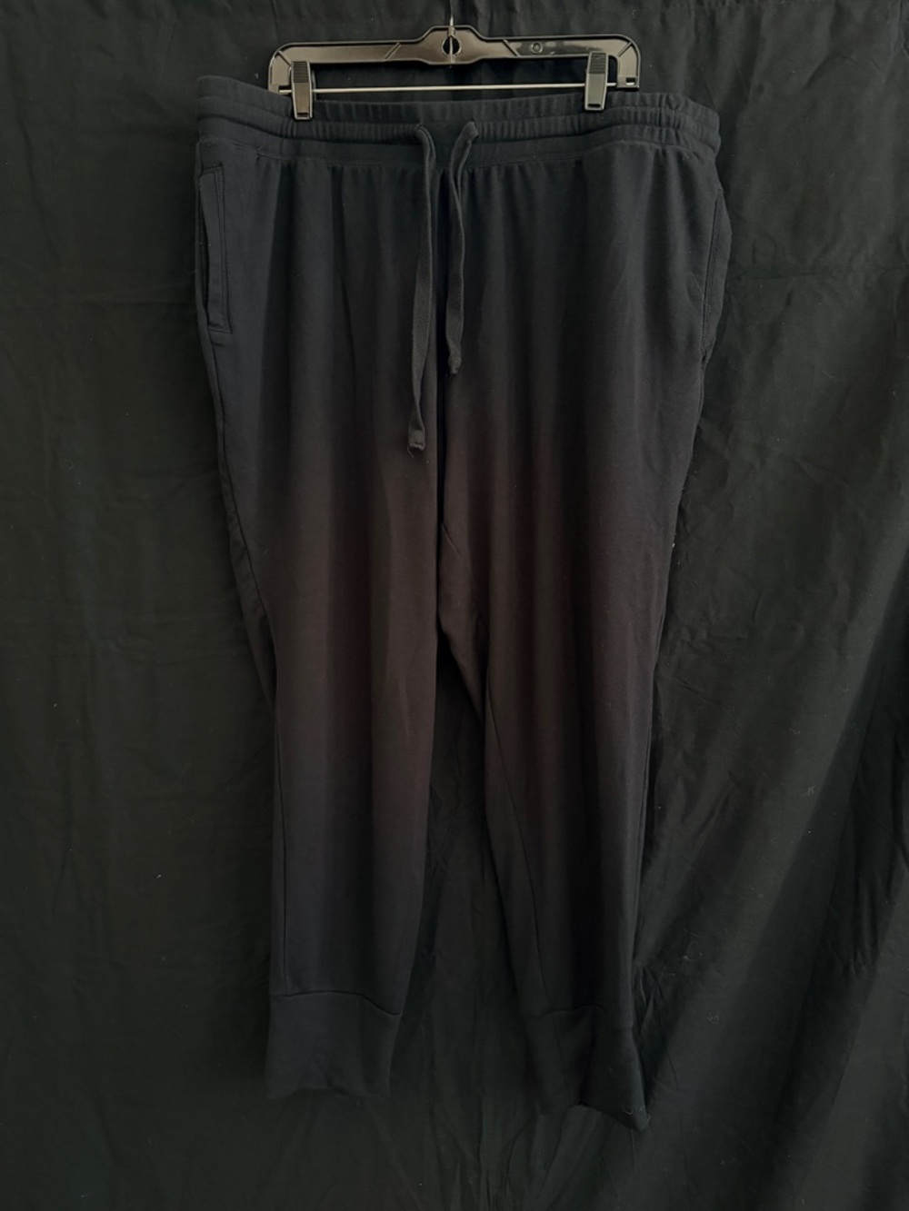 Fabletics Black Drawstring Jogger Pants